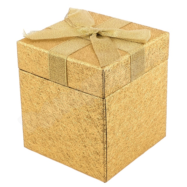 Pudełka papierowe - BSJ4085 - Złote